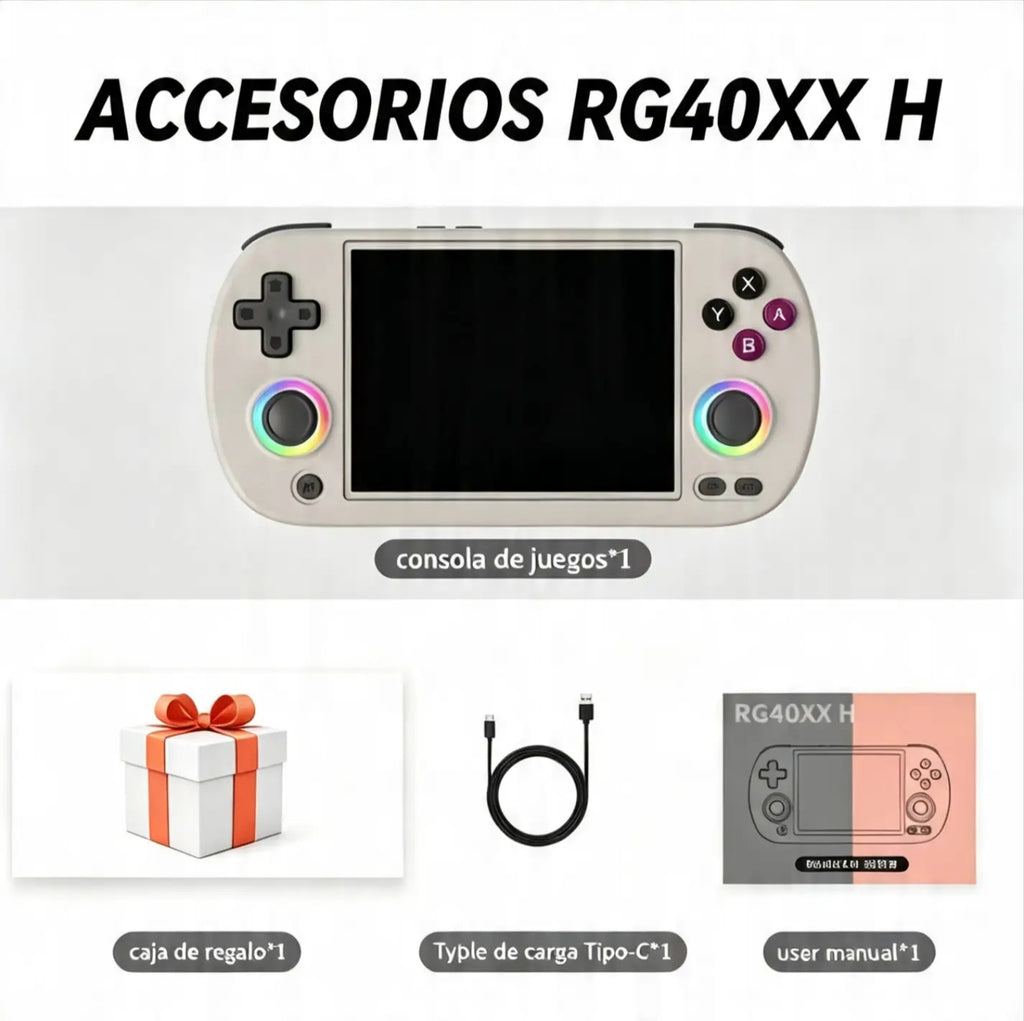 Consola Retro Anbernic RG40XX H