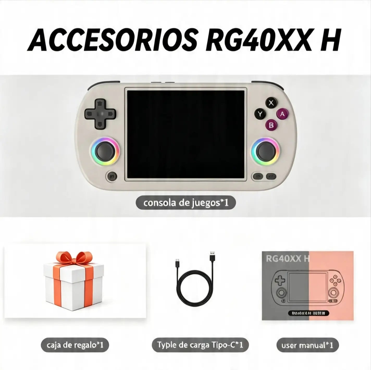 Consola Retro Anbernic RG40XX H