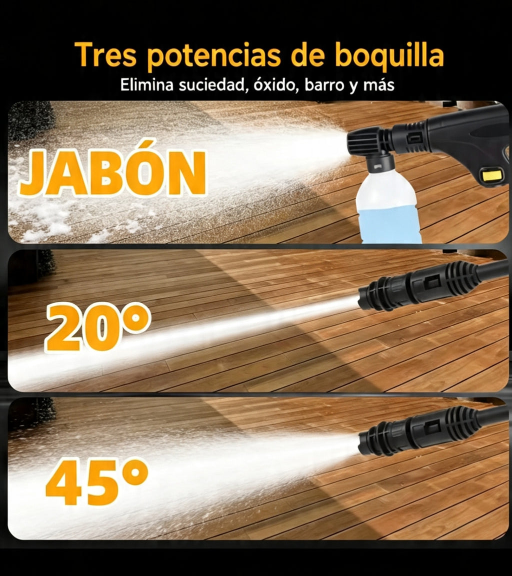 Hidrolimpiadora Portátil 3000W