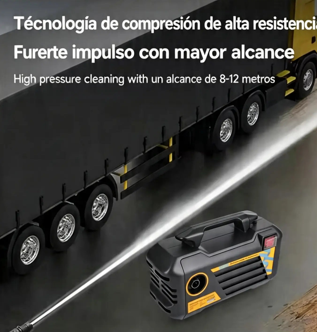 Hidrolimpiadora Portátil 3000W
