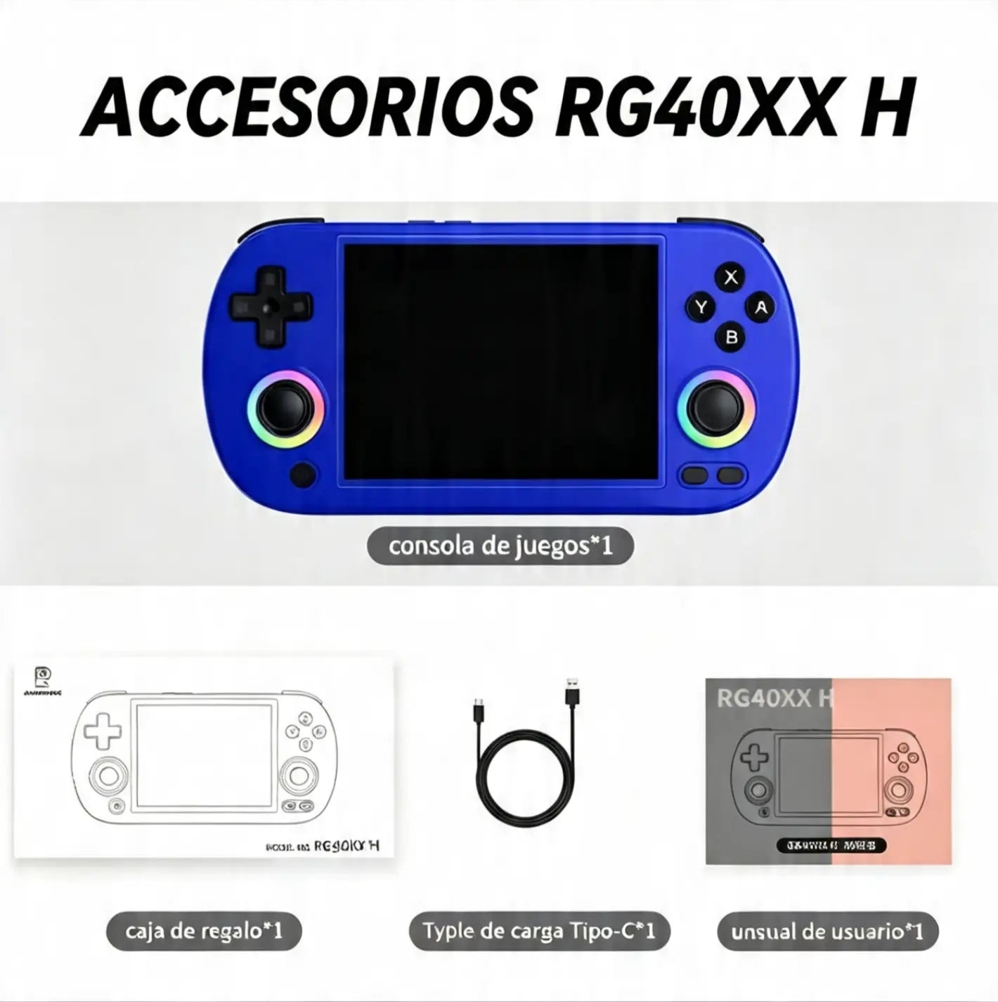 Consola Retro Anbernic RG40XX H