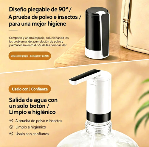 Dispensador de Agua USB Recargable para Garrafas - Vendix Online Store